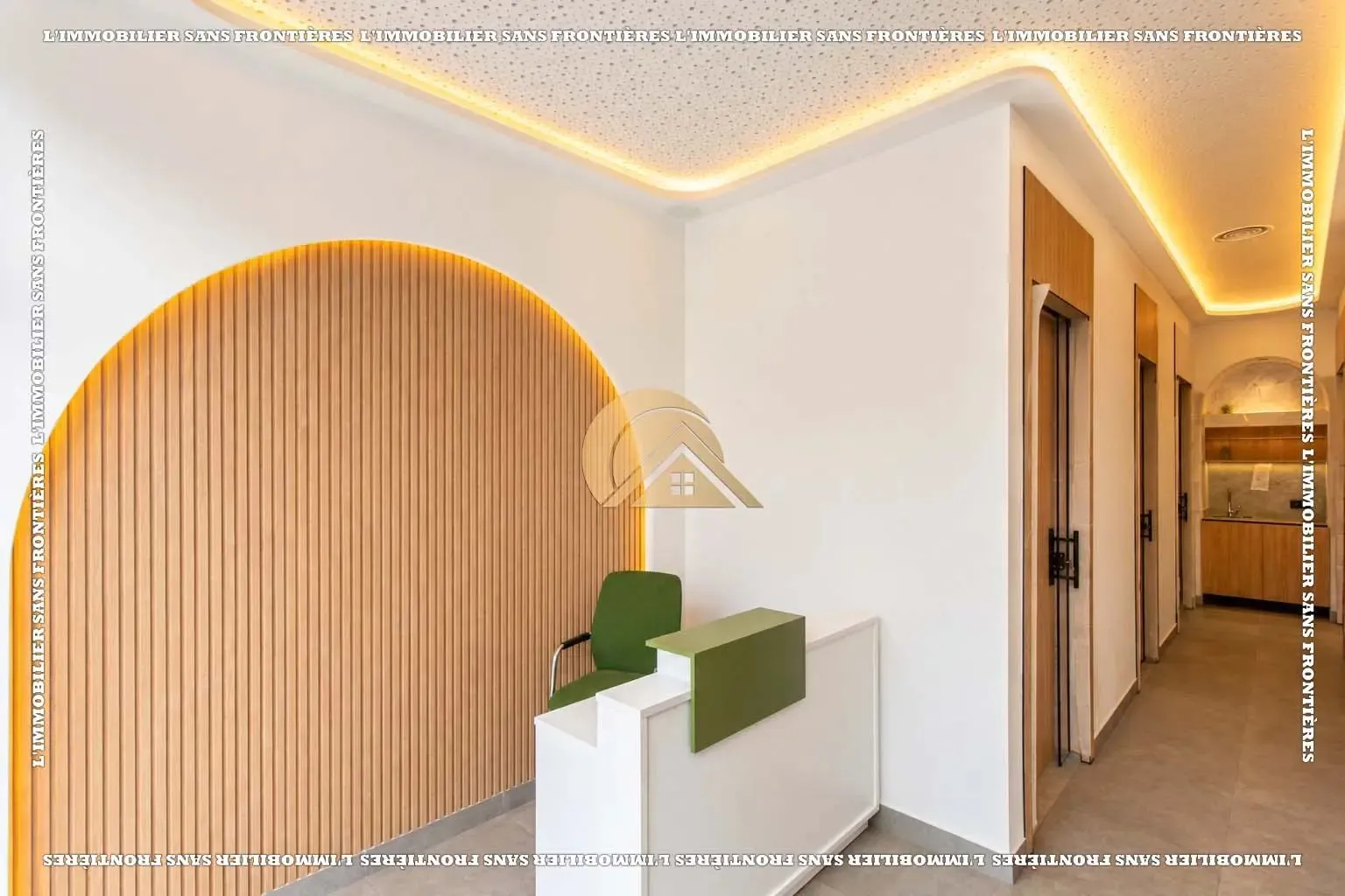 Local commercial de 80 m² à Massira 3 – 4 salles, accueil, salle d’attente et équipements professionnels - مراكش (2)