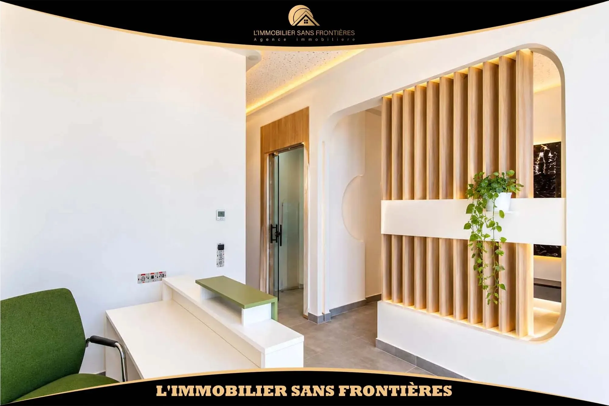 Local commercial de 80 m² à Massira 3 – 4 salles, accueil, salle d’attente et équipements professionnels - مراكش