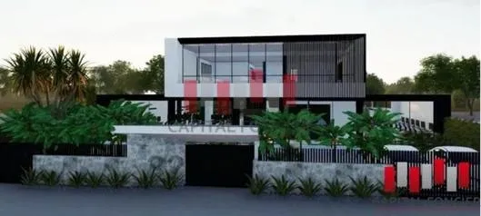 Villa professionnelle neuve de 430 m de surface exploitable sur 2 niveaux a la location quartier anfa - الدار البيضاء