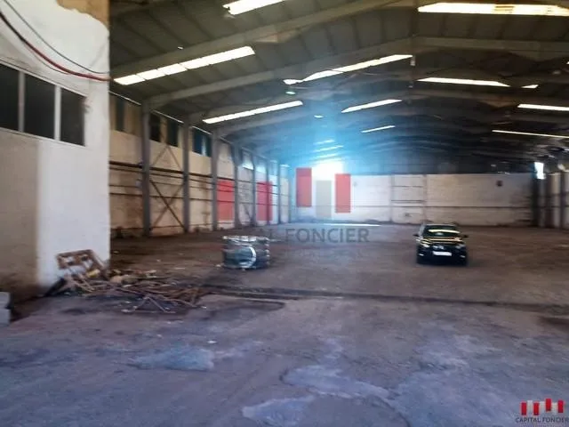 Unité industrielle de 3.600 m de surface utile 11 m de hauteur zone industrielle ain sebaa a la location - الدار البيضاء (4)