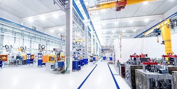 Usine industrielle de 15.000 m2 de surface a la location en plein zone industrielle de Ain sebaa dans un parc industriel sécurisé - الدار البيضاء