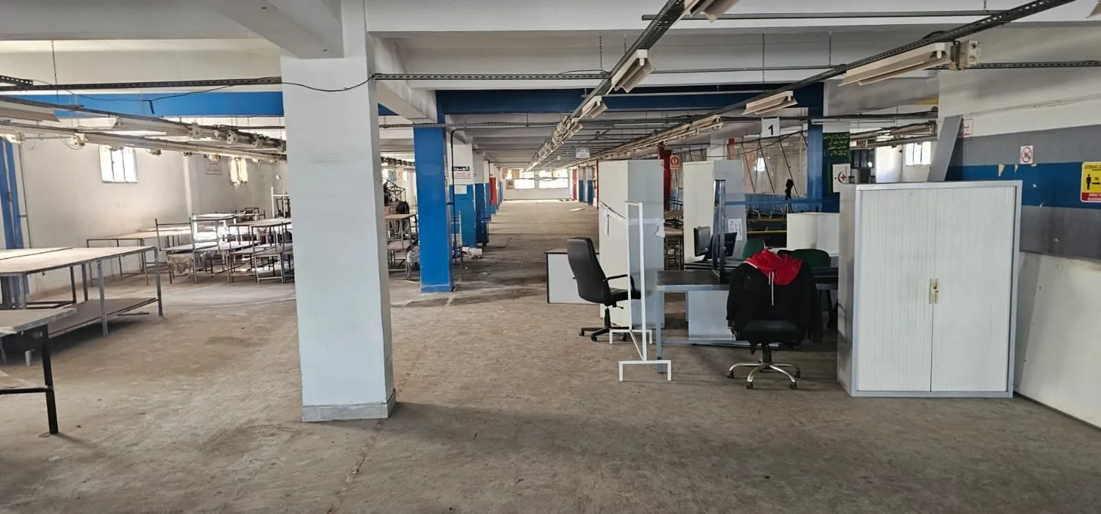 Hangar industriel EN ETAGE  de 1.400 m2 de surface utile a la location zone industrielle Lissasfa - الدار البيضاء (4)