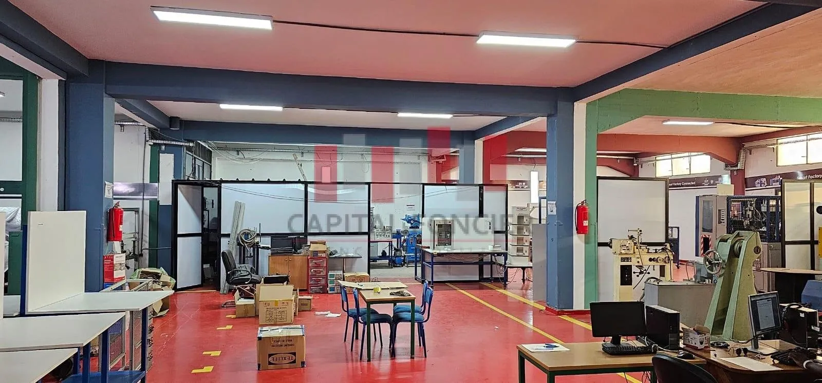 Unité industrielle de 500 m de surface exploitable en RDC a la location zone industrielle lissasfa - الدار البيضاء