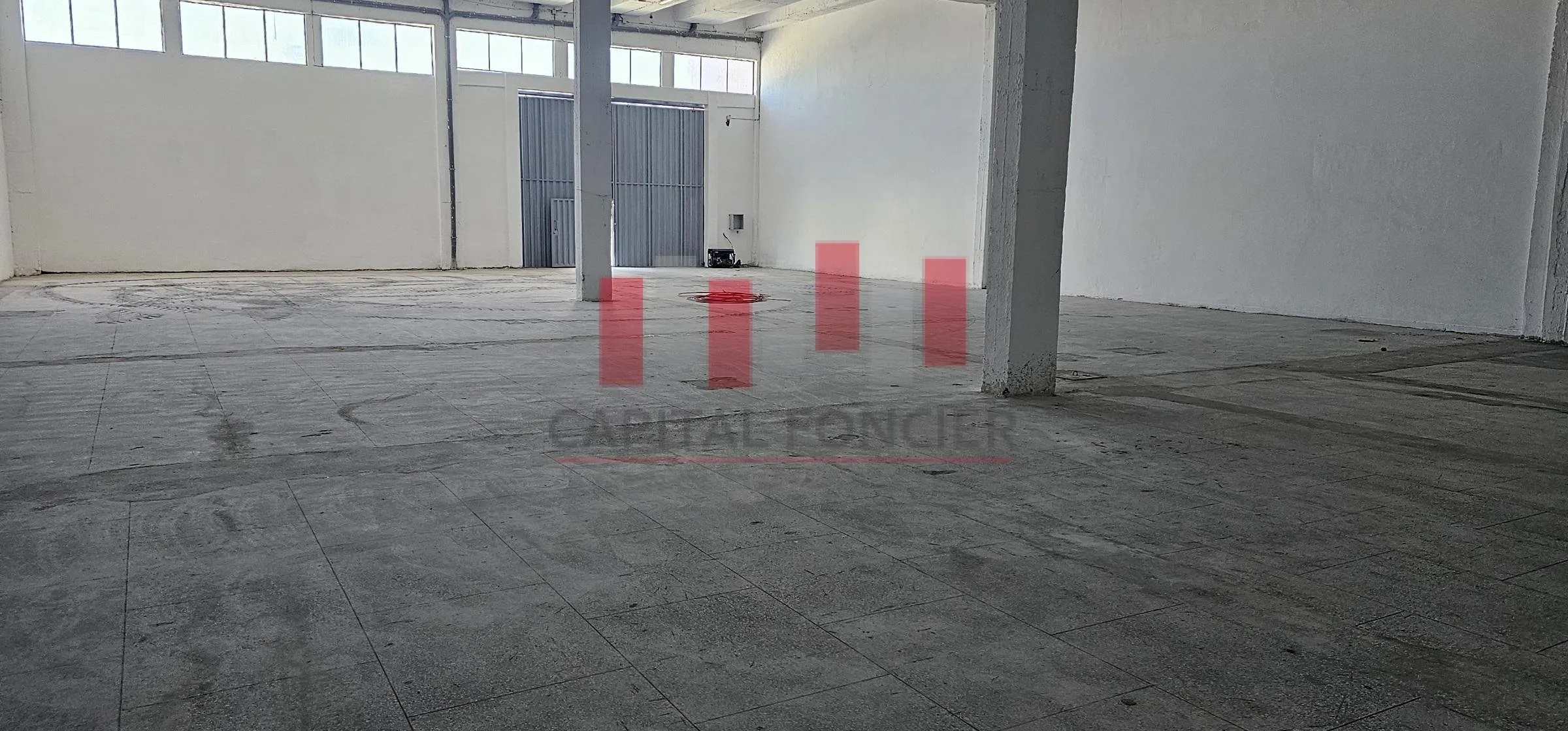 Hangar industriel de 1200 m de surface idéal pour production ou stockage a ain sebaa a la location - الدار البيضاء (3)