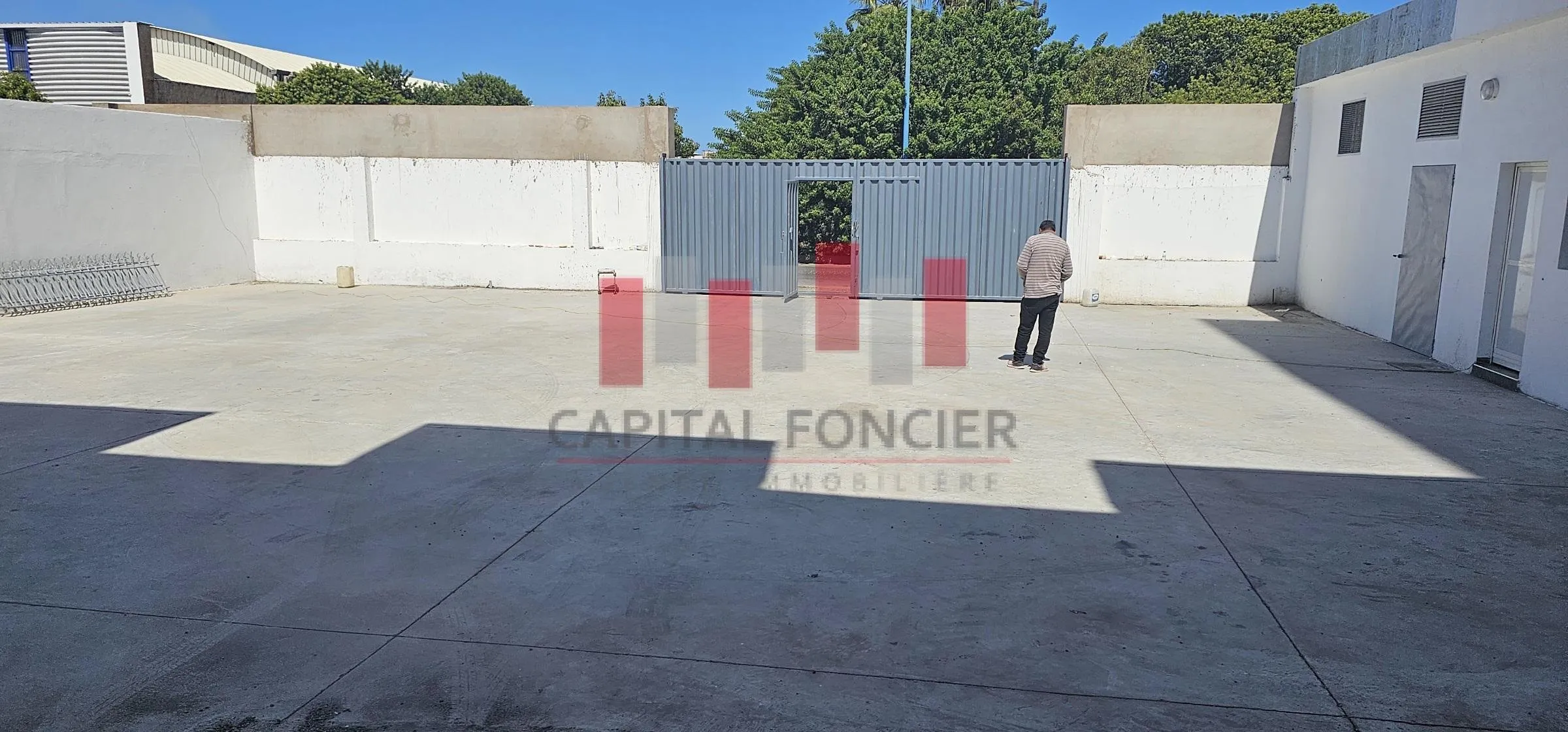Hangar industriel de 1200 m de surface idéal pour production ou stockage a ain sebaa a la location - الدار البيضاء (2)