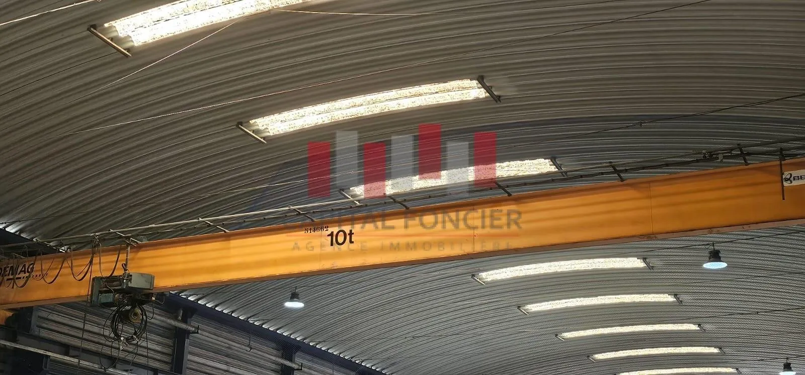 Hangar industriel de 1200 m2 au sol idéal pour activité de stockage a la location a ain sebaa accès autoroutier immédiat - الدار البيضاء (3)