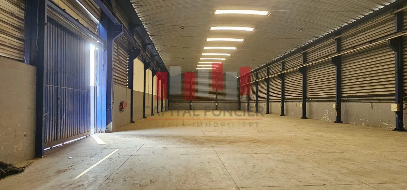 Hangar industriel de 1200 m2 au sol idéal pour activité de stockage a la location a ain sebaa accès autoroutier immédiat - الدار البيضاء (4)