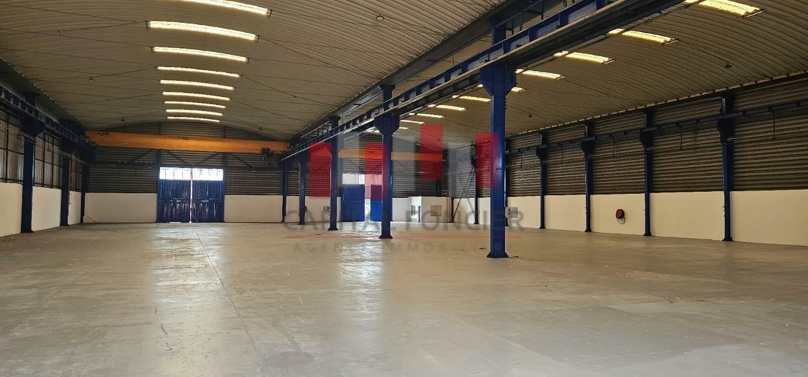 Unité industrielle de 2.500 m2 de surface couverte a la location au sein d un parc industriel a ain sebaa sidi bernoussi idéal pour stockage ou production - الدار البيضاء