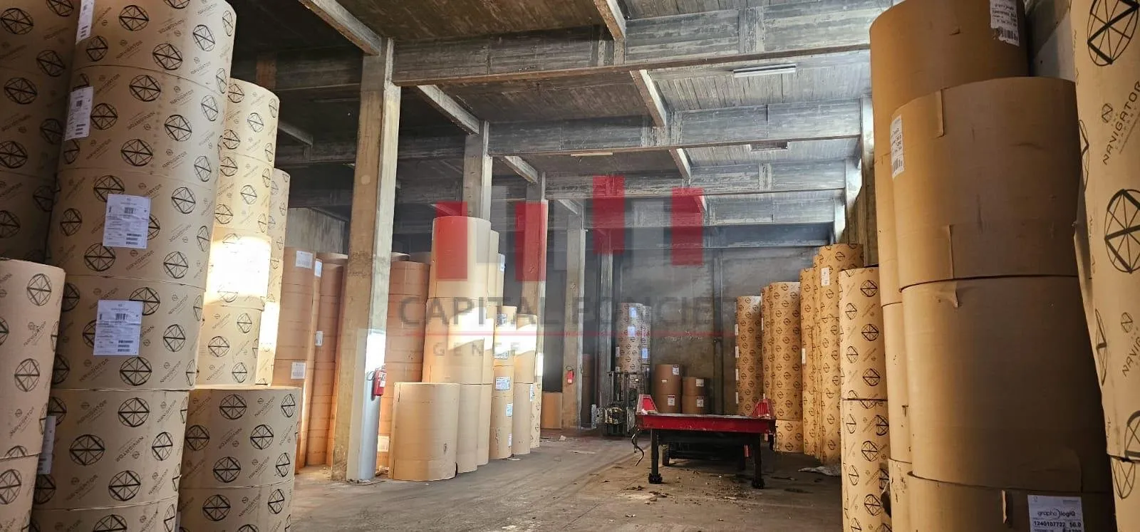 Hangar industriel de 880 m de surface coté bld chefchaouni ain sebaa a la location - الدار البيضاء