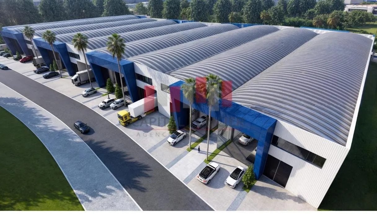 Hangar industriel de 1.000 m neuf aux meilleurs normes internationales a la location a Sapino - الدار البيضاء (2)