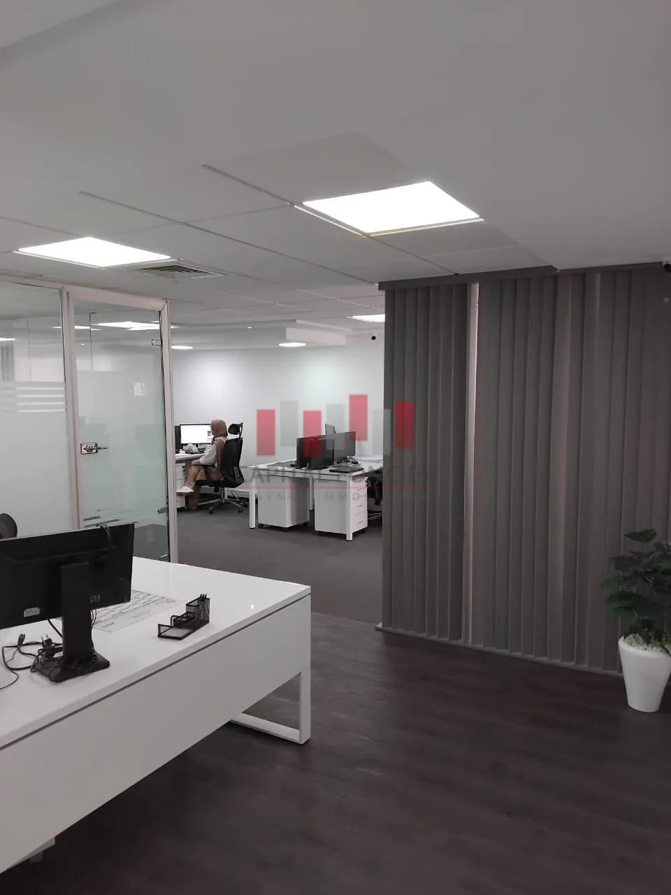 Plateau bureau meublé de 133m2 à la location Palmier - الدار البيضاء