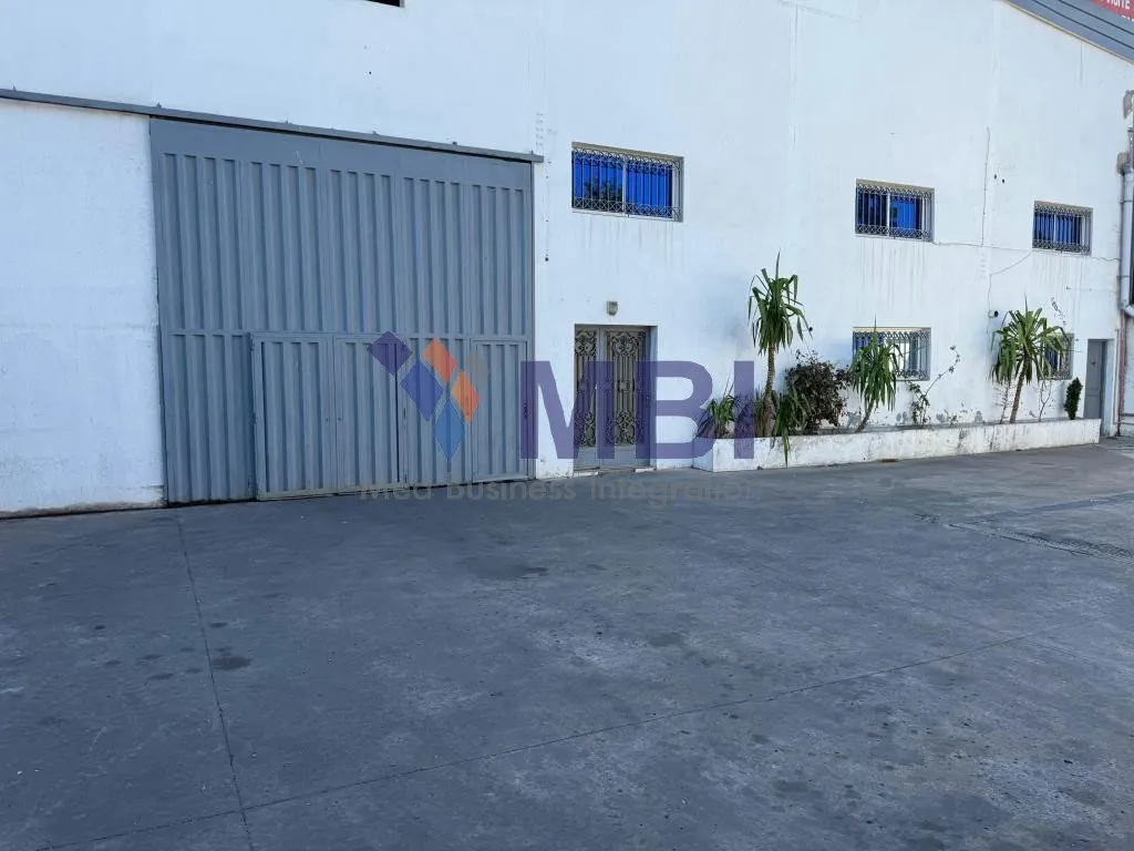 Usine industrielle à Mghogha, Tanger à louer L.MG.AT.11 - طنجة