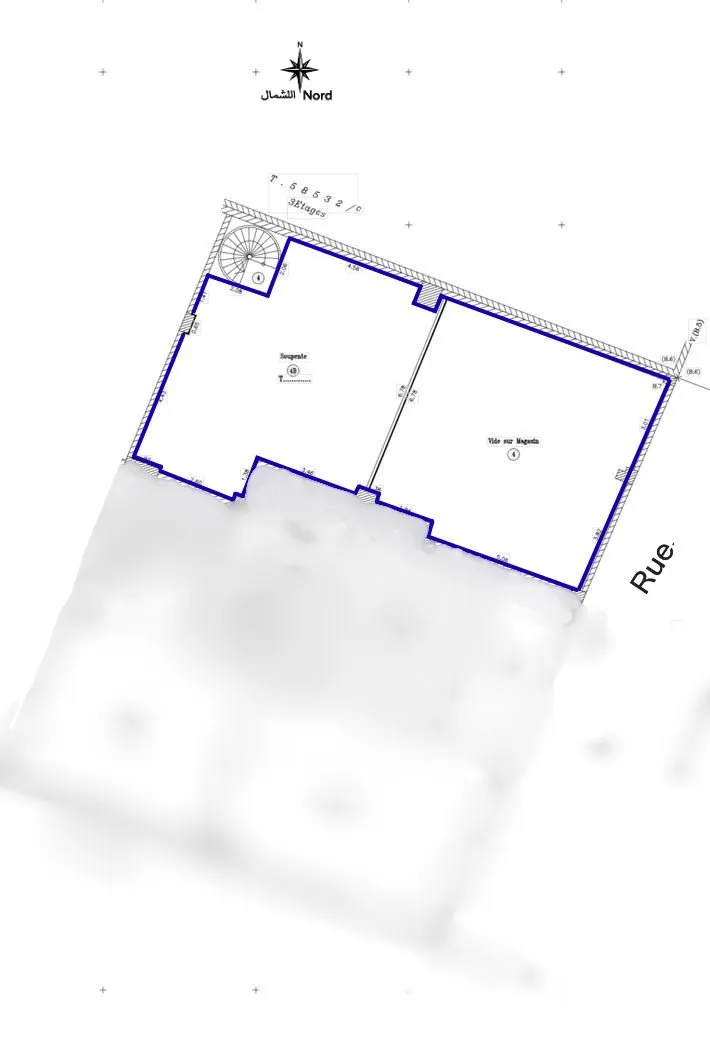 Magasin 117 m² à louer Oasis - الدار البيضاء