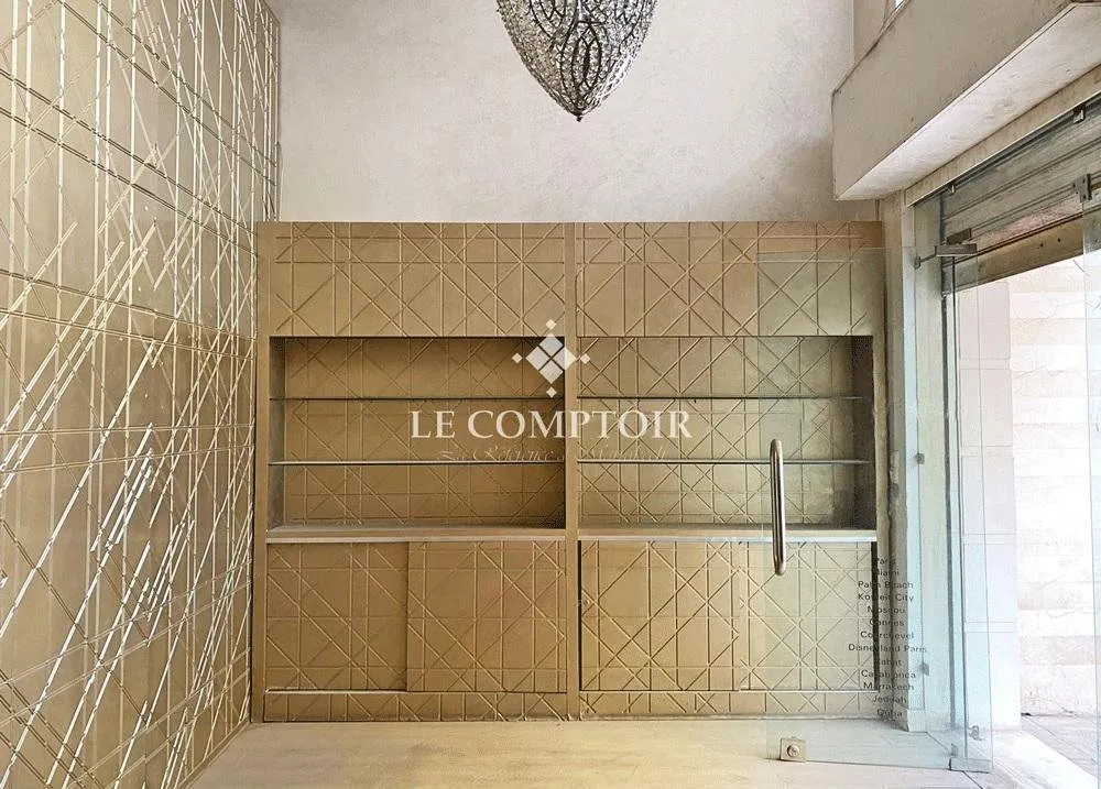 LOCAL COMMERCIAL A LOUER – GUELIZ – MARRAKECH - مراكش