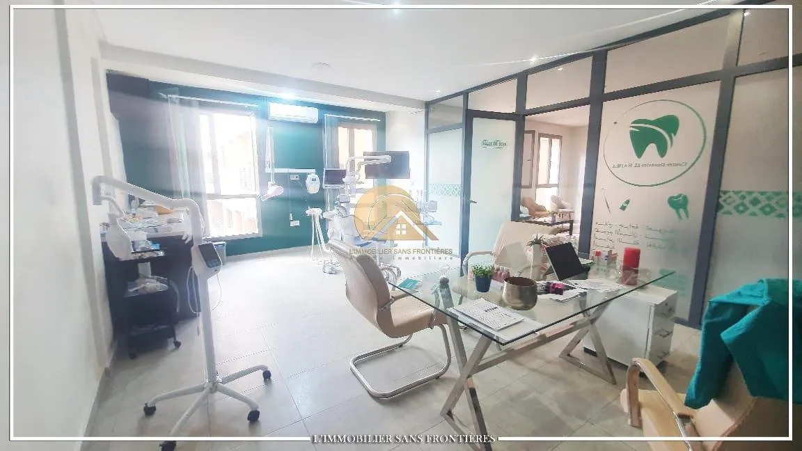 Plateau bureau à louer 85m², Targa - مراكش
