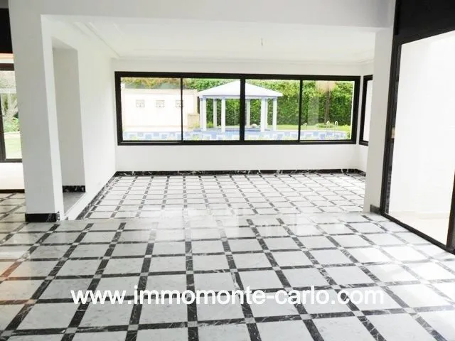 A louer Villa bureau ou habitation Souissi Rabat - الرباط