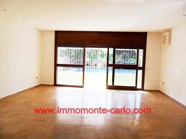 Villa a louer à usage bureau à Souissi à RABAT Maroc - الرباط (3)