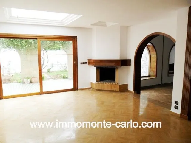 A louer à Rabat villa à usage bureau au quartier Souissi - الرباط (2)