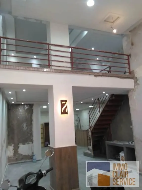 Location Local Commercial 100m² Quartier Maarif - الدار البيضاء (2)