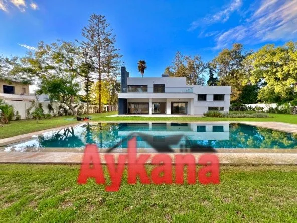 Vente Villa à Rabat Souissi Pinède - الرباط