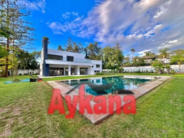 Vente Villa à Rabat Souissi Pinède - الرباط (2)