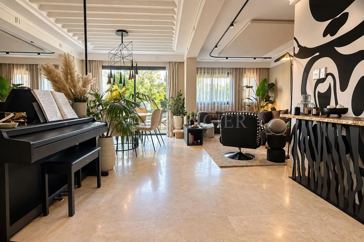 Vente Appartement 230m2 3chambres avec rooftop et piscine Ville Verte, Bouskoura - الدار البيضاء