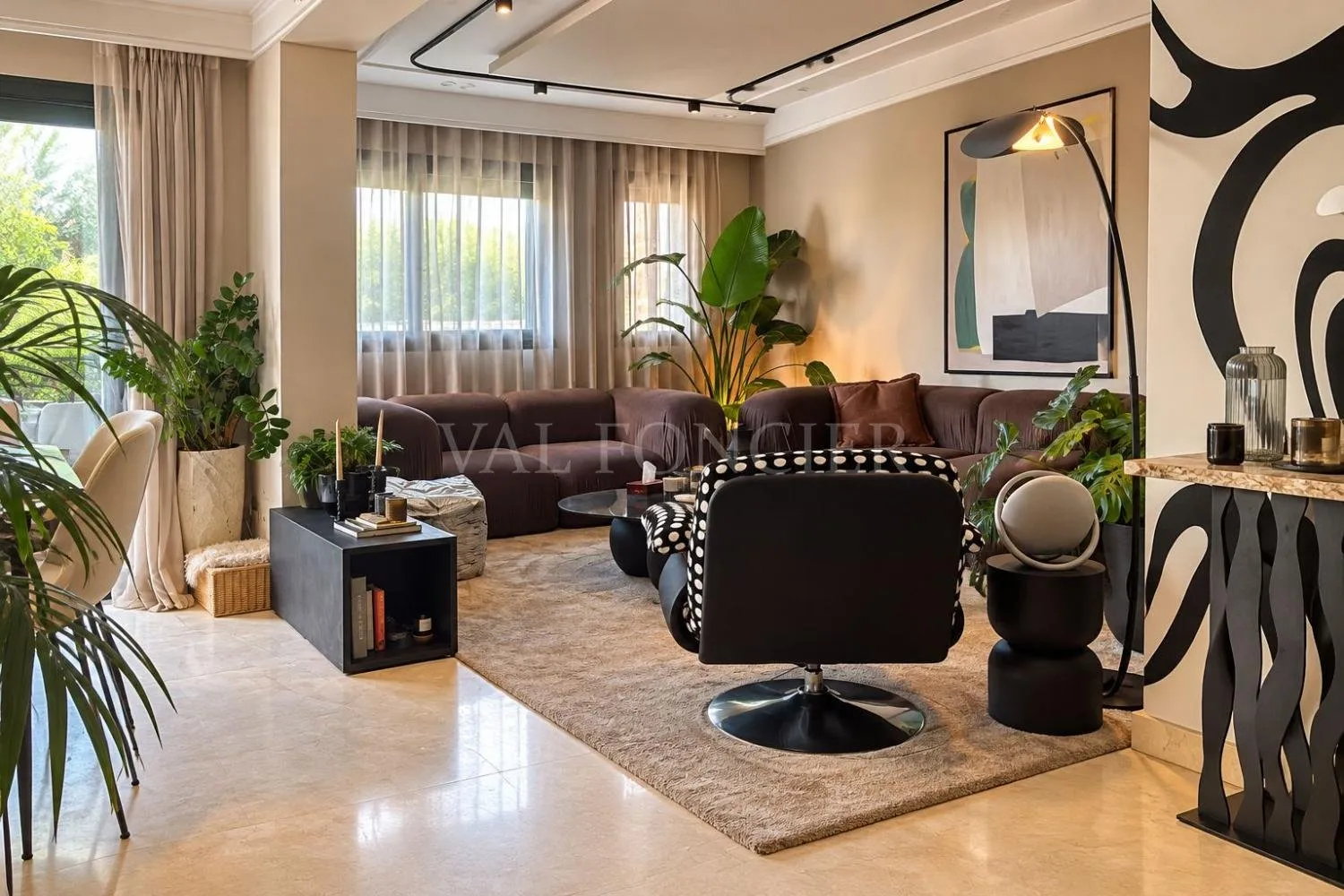 Vente Appartement 230m2 3chambres avec rooftop et piscine Ville Verte, Bouskoura - الدار البيضاء (2)