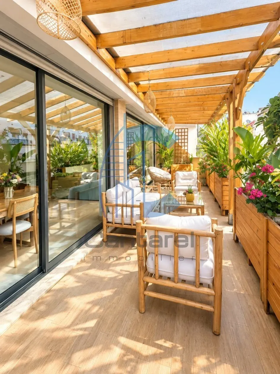 Charmant duplex de 166 m² avec terrasses – Gauthier - الدار البيضاء