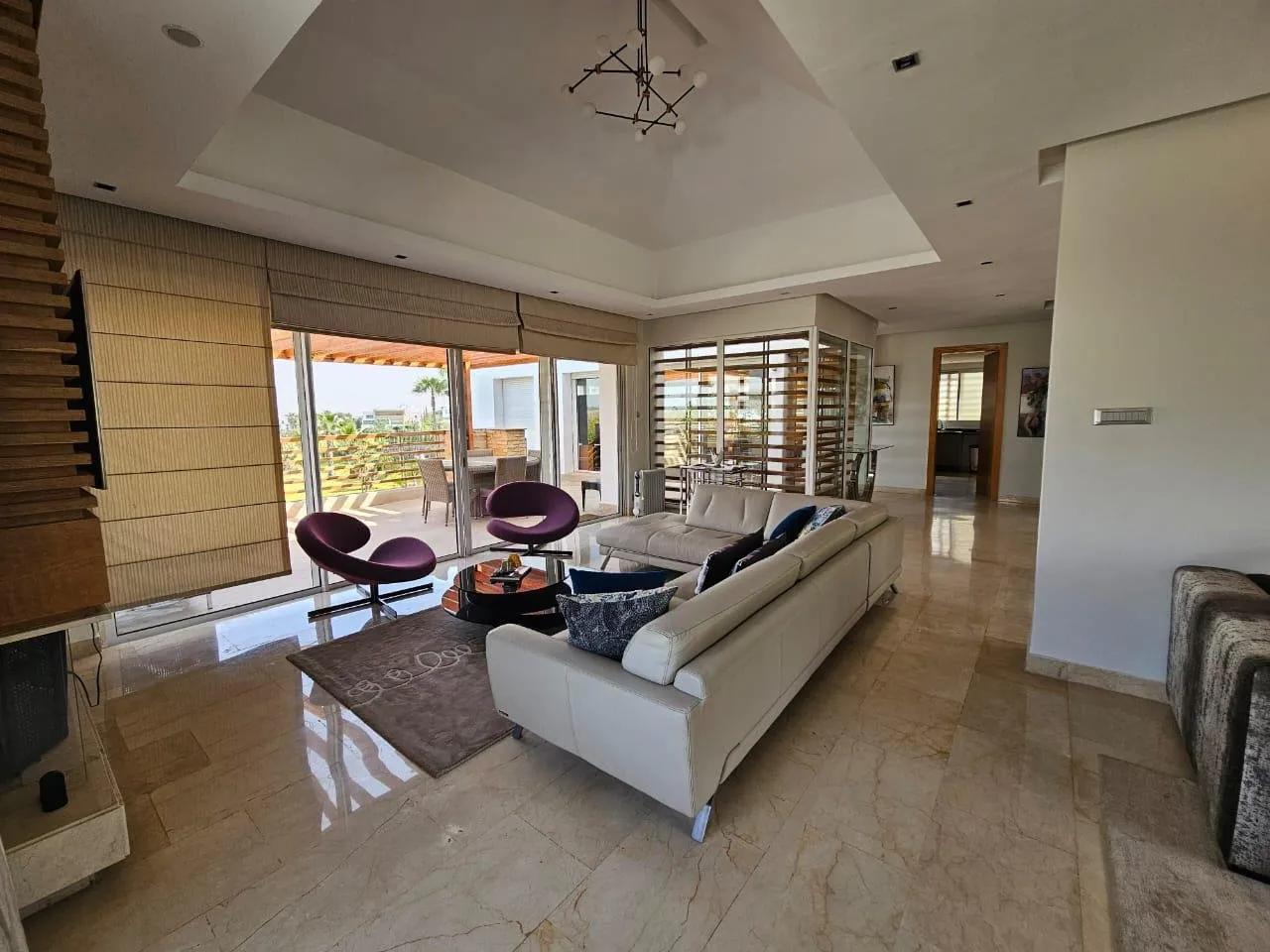 VENTE VILLA DE PRESTIGE ISOLÉE EN FRONT DE GOLF – CGI 3 CH - بوسكورة (2)