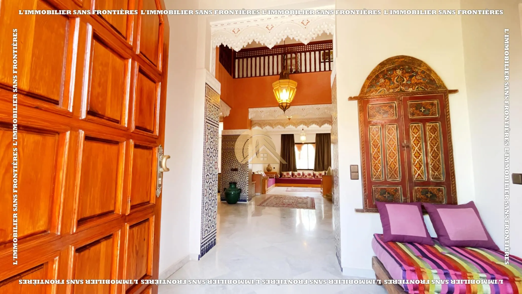 Villa résidentielle à vendre à Targa, 1230 m², Marrakech - مراكش (2)