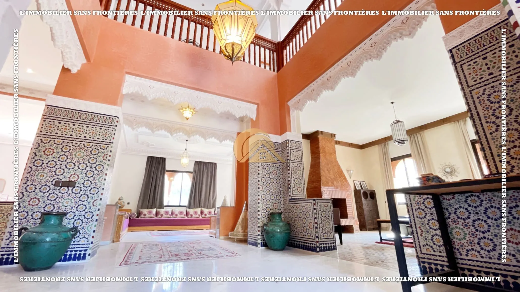 Villa résidentielle à vendre à Targa, 1230 m², Marrakech - مراكش (3)