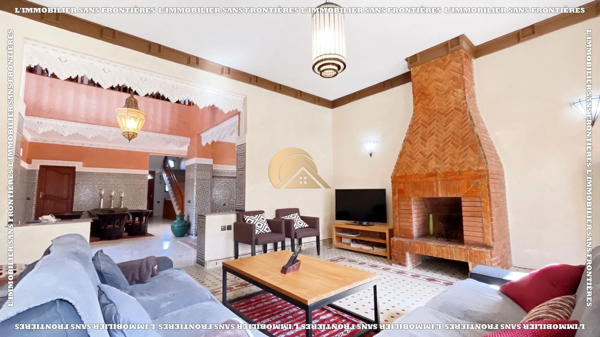 Villa résidentielle à vendre à Targa, 1230 m², Marrakech - مراكش (4)