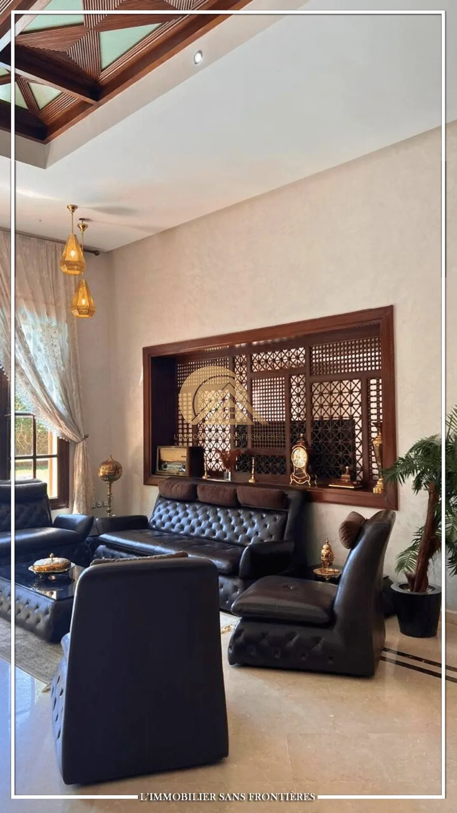 Villa à vendre à Boulevard Mohamed VI, Marrakech — Piscine privée — 1000m² - مراكش (4)