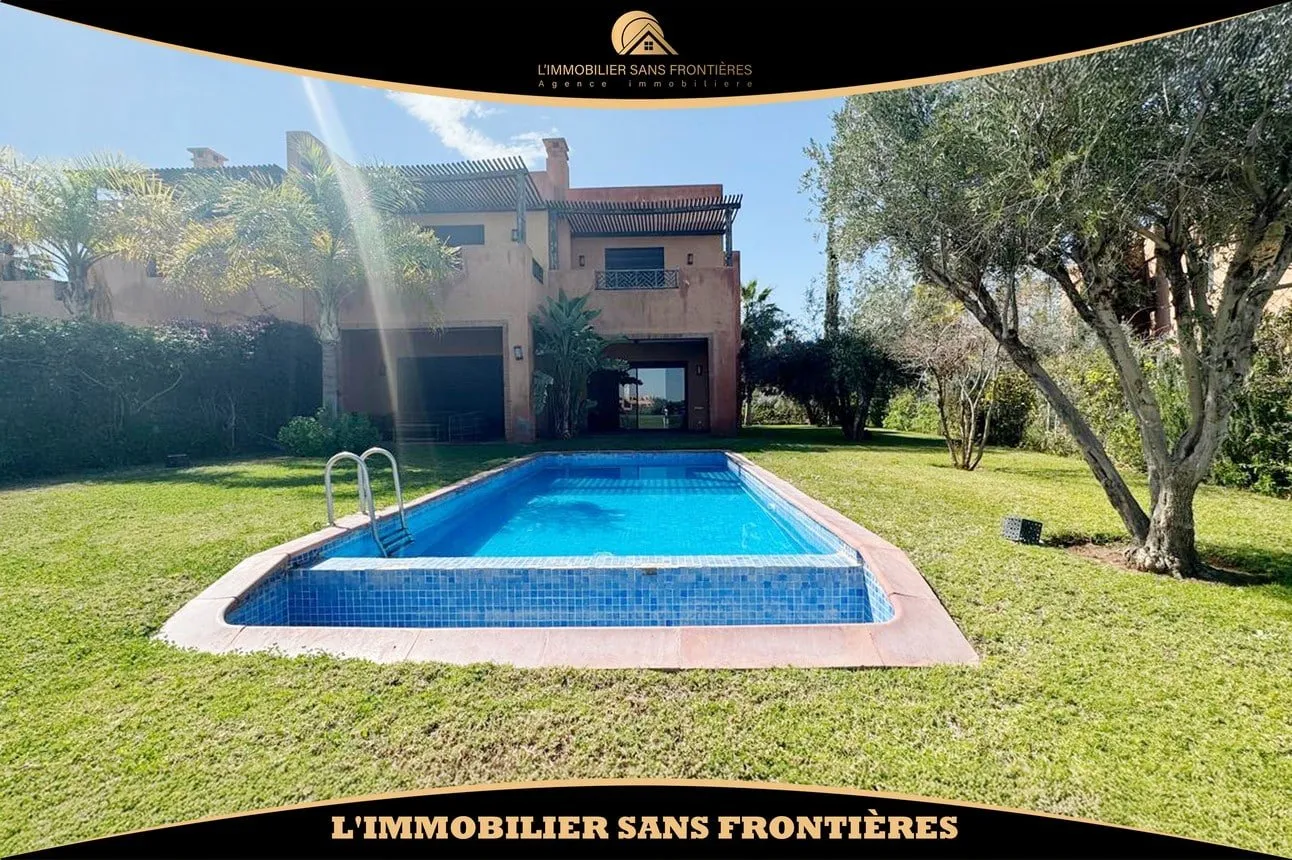 Villa meublée à vendre – Résidence Front Golf, Route de l’Ourika (900 m² / 420 m²) - مراكش