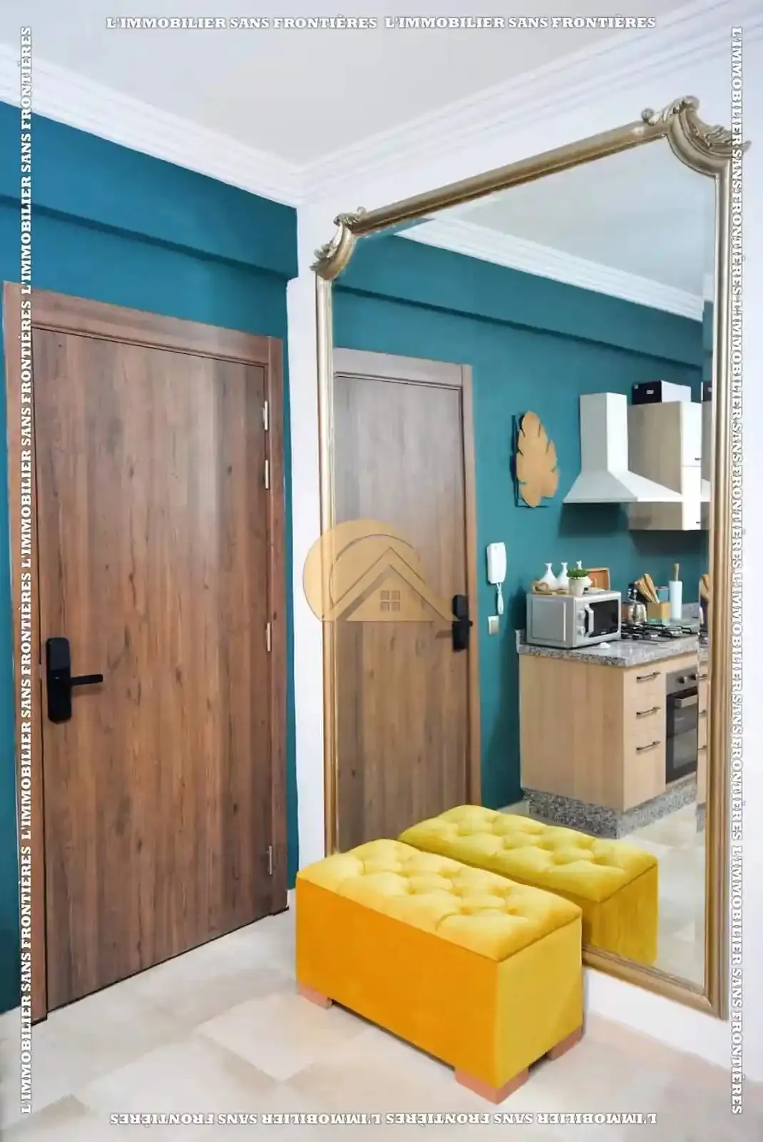 Studio meublé à vendre à Guéliz, 53 m², Marrakech - مراكش (2)
