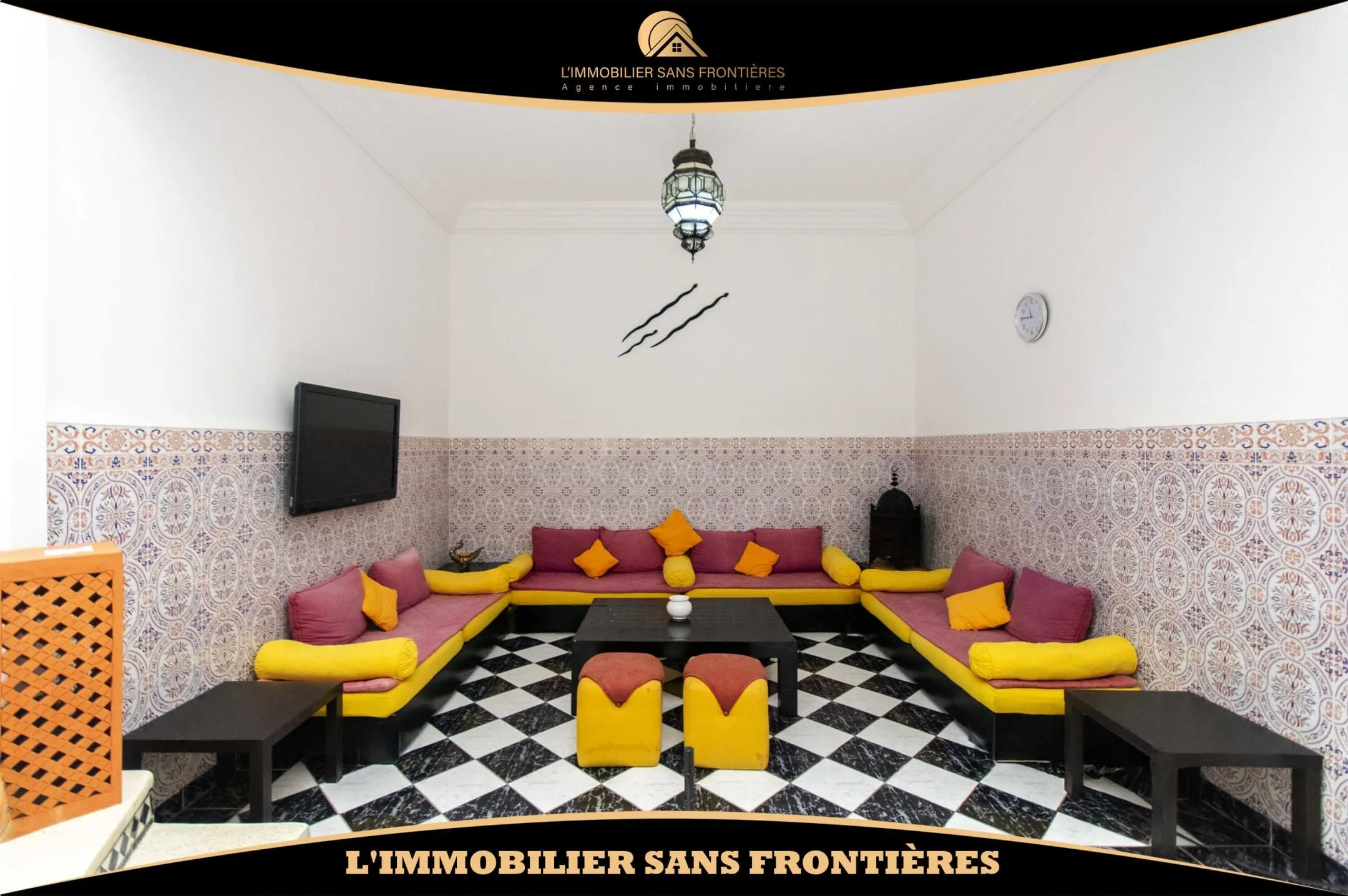 Triplex vide à Aïn Itti, Piscine collective + 49 m², Marrakech : à vendre - مراكش