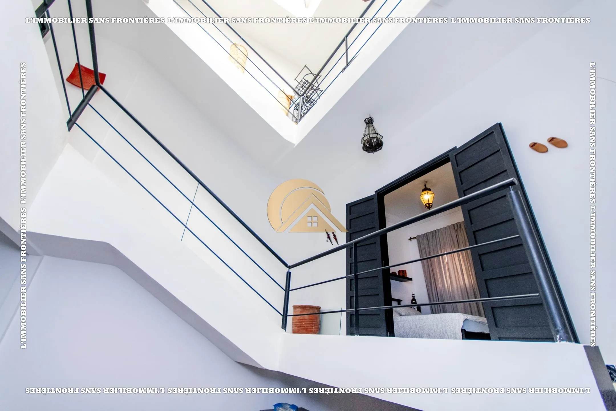 Triplex vide à Aïn Itti, Piscine collective + 49 m², Marrakech : à vendre - مراكش (4)