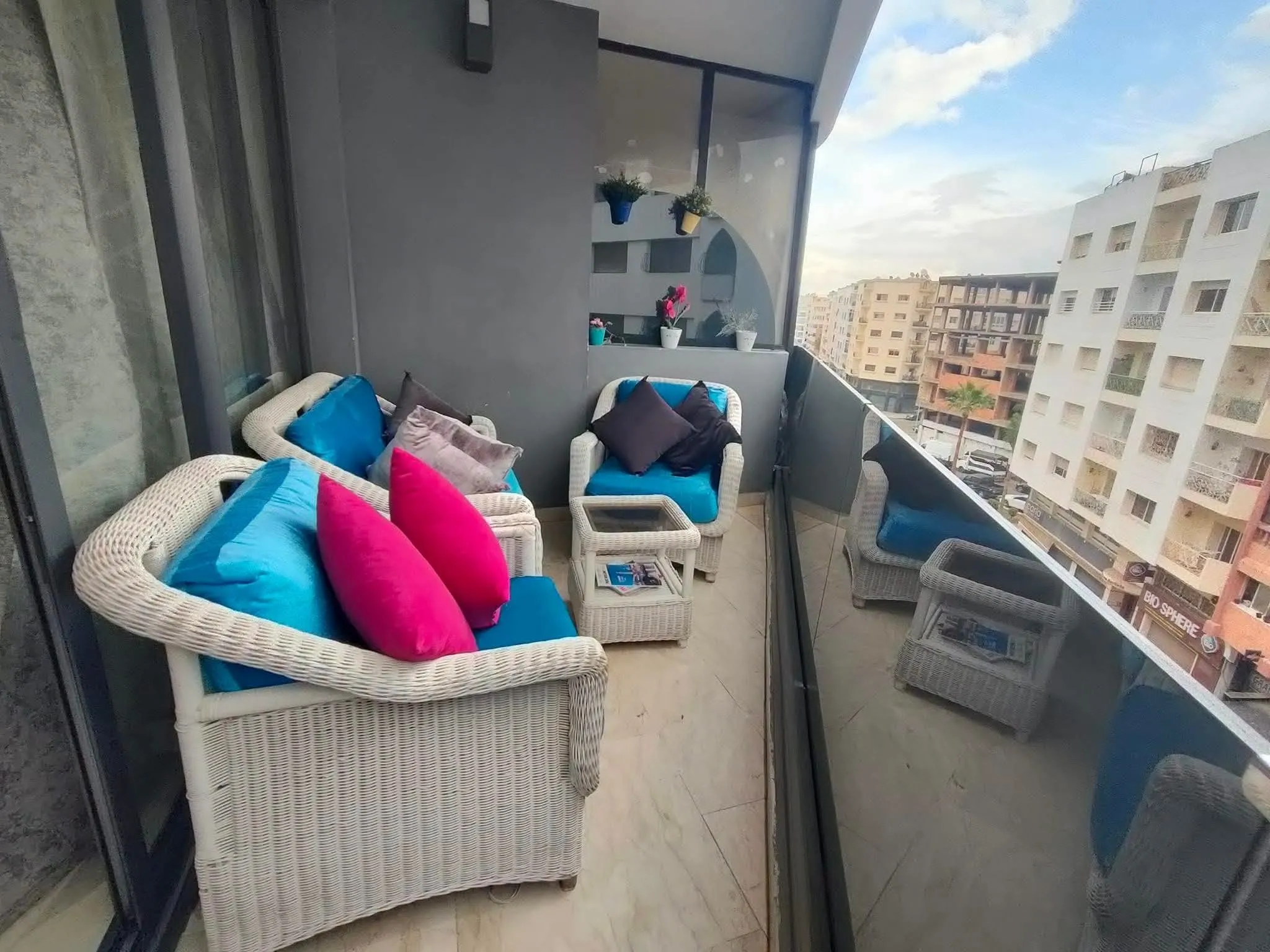 Appartement meublé 78m² Bourgogne 7000 dh - الدار البيضاء
