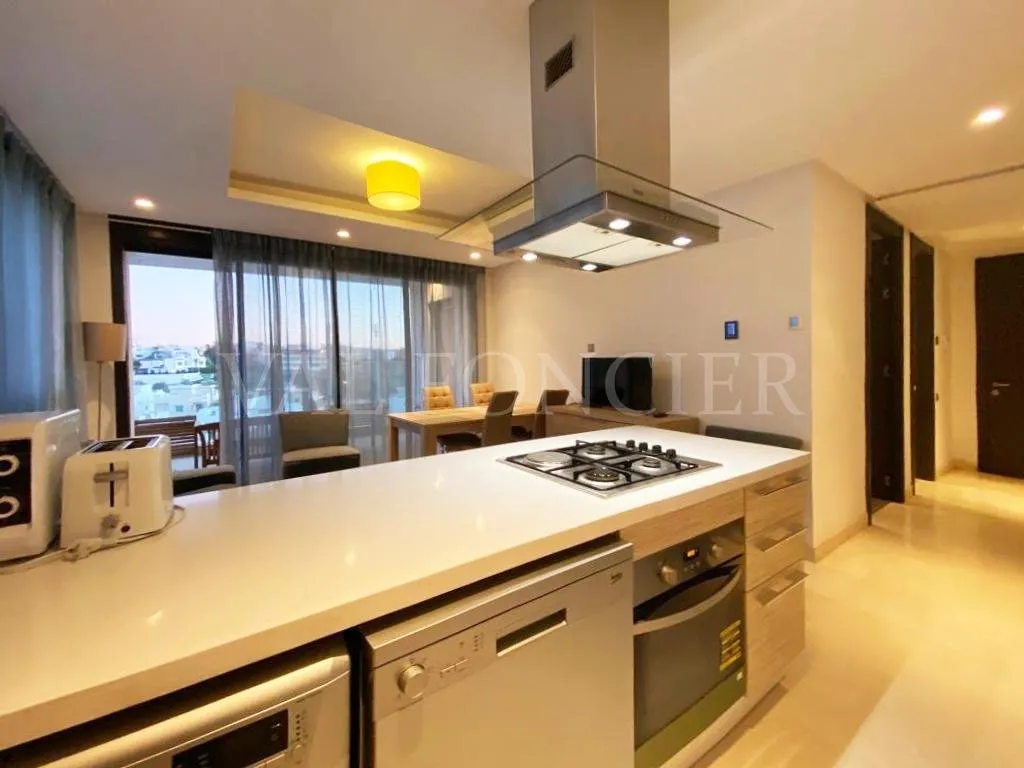 Location studio meublé moderne avec terrasse et vue sur mer Ain Diab, Casablanca - الدار البيضاء (2)
