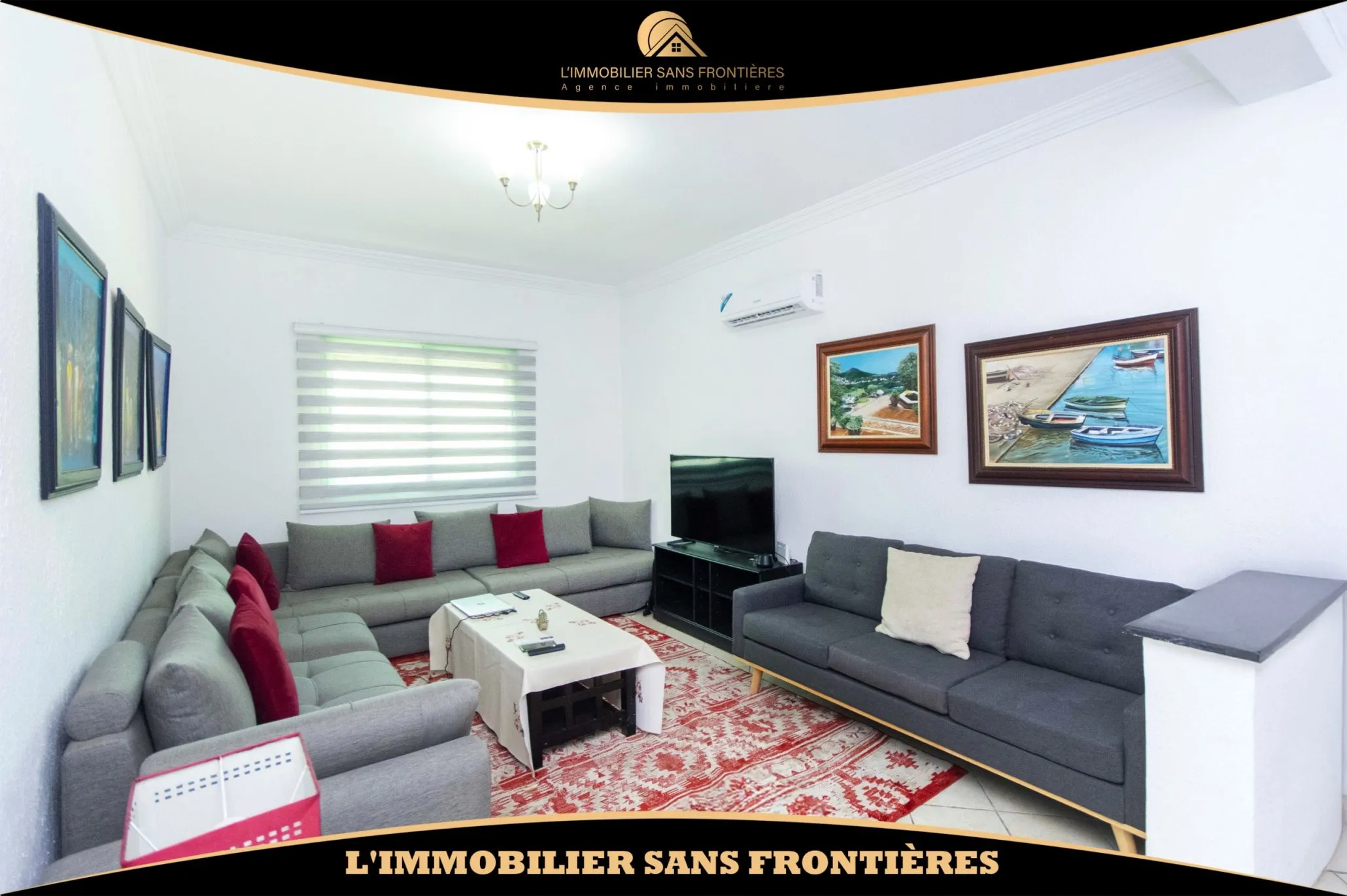 Appartement meublé à louer – Ascenseur – Semlalia, Marrakech - مراكش