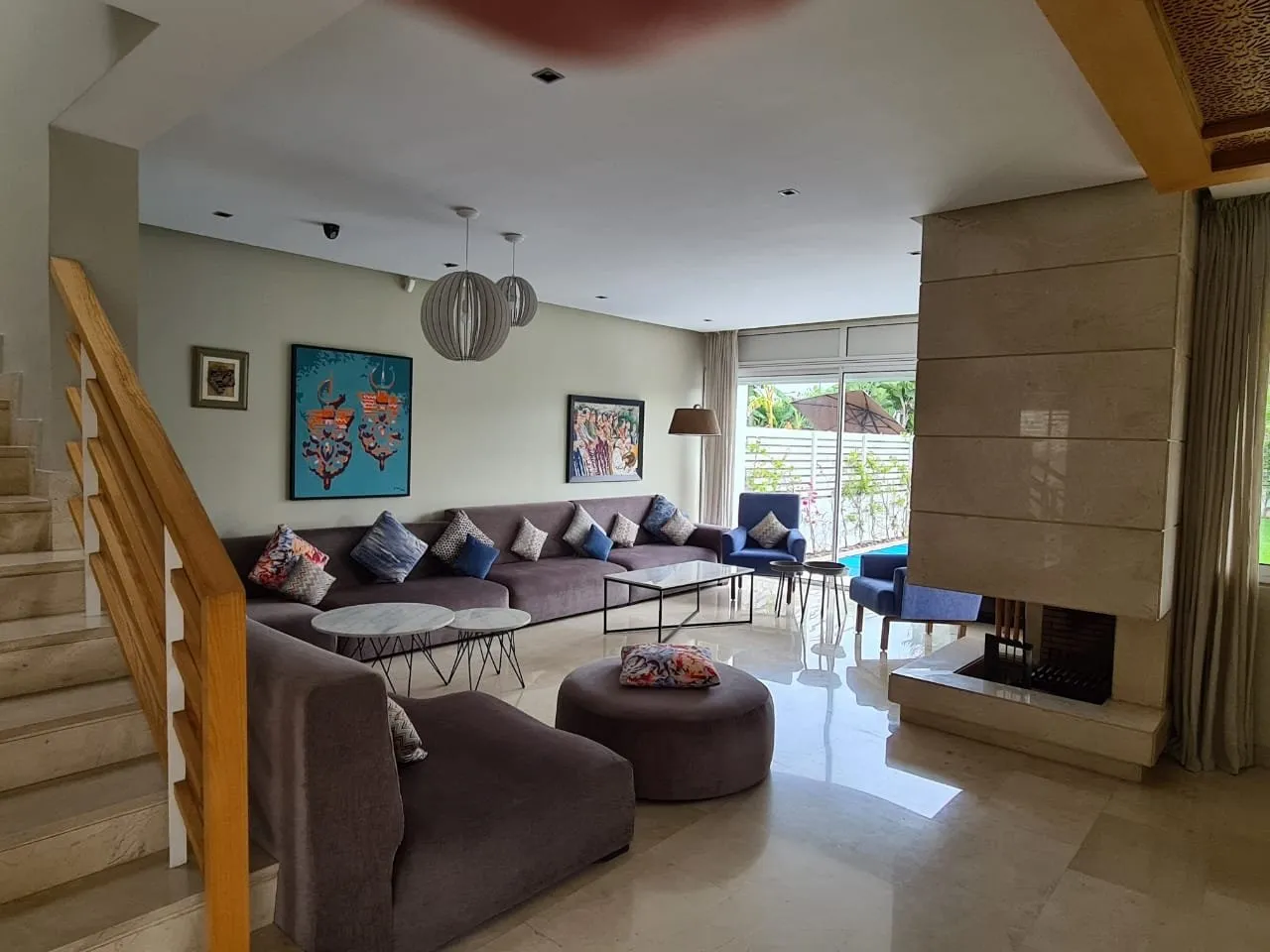 LOCATION BELLE VILLA BOUSKOURA - الدار البيضاء