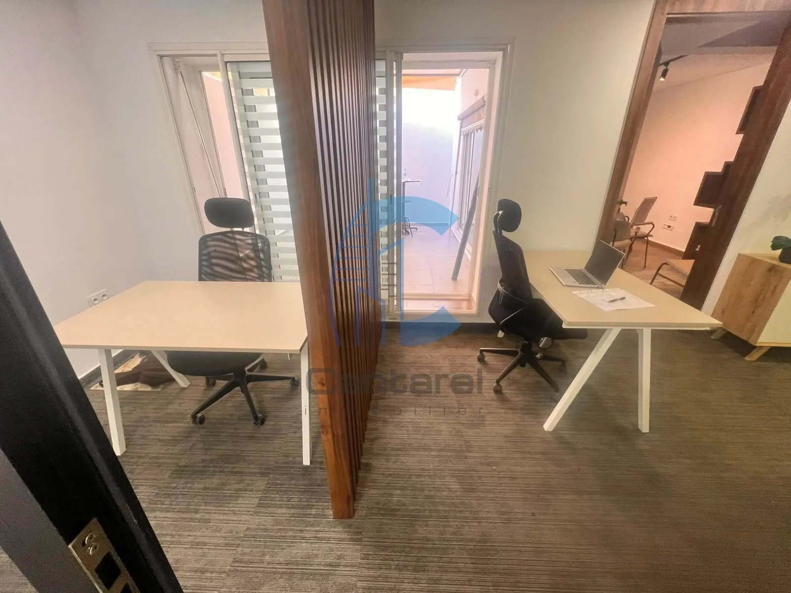 À LOUER BUREAU MEUBLÉ AVEC TERRASSE  MAARIF - الدار البيضاء (4)