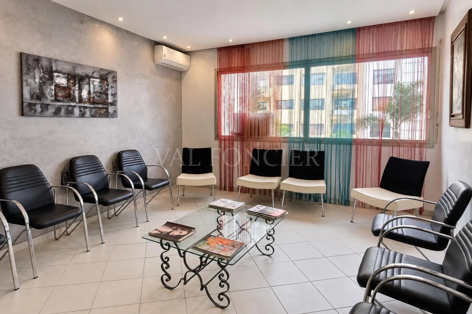 Location bureau 100m2 en plein centre du Maarif, Casablanca - الدار البيضاء