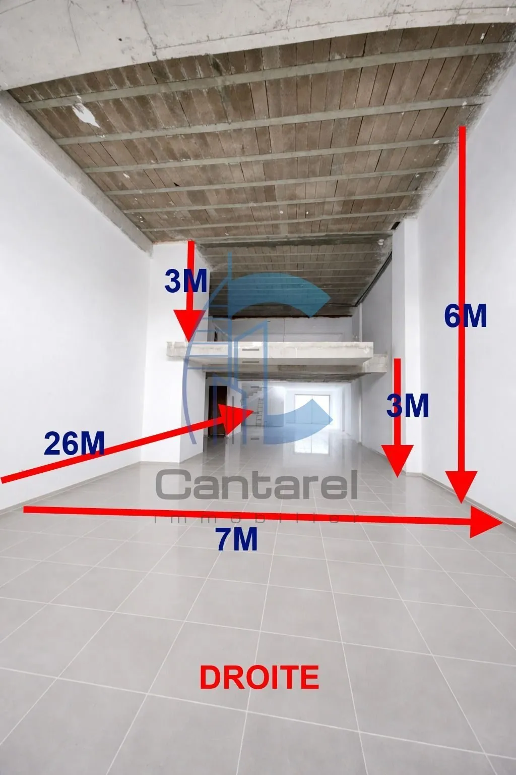 Location deux Magasins  à l’intersection du Bd Anoual et 2 Mars - الدار البيضاء (2)
