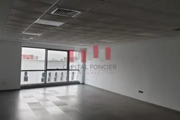 PLATEAU DE BUREAU A LOUER AIN SEBAA, LOCATION BUREAU CASABLANCA 84 M2 - الدار البيضاء