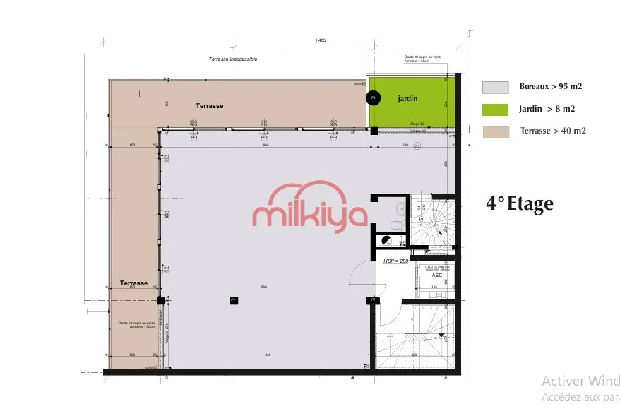 Location Bureau à Casablanca - الدار البيضاء (2)