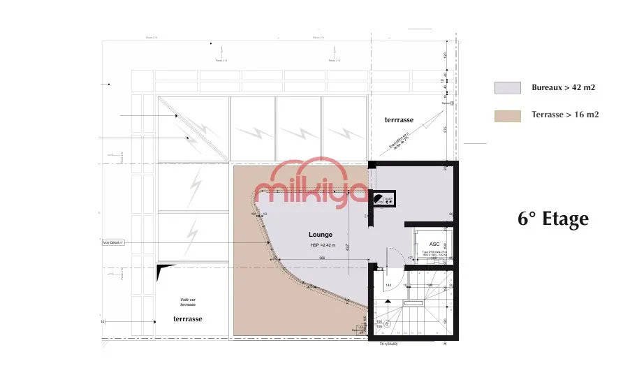 Location Bureau à Casablanca - الدار البيضاء (4)