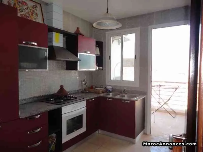 Appartement a vendre résidence islane de 145 m2 3 chambres grande terrasse vue extérieur - أكادير (3)