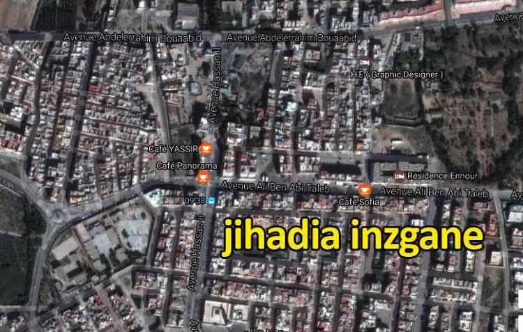 Terrain 275 m2 à InzeganE - أكادير