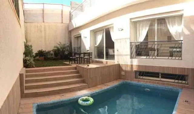 jolie villa en vente meublée de 396m² à tamaris - الدار البيضاء